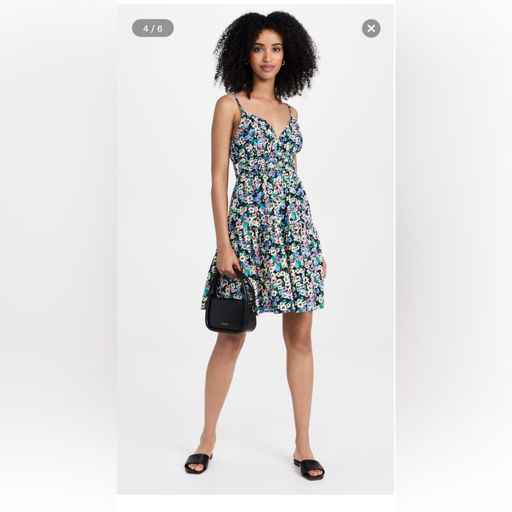 NWOT RAILS Carmen Smock Waist Sundress in Multi Floral Print - Picture 9 of 15